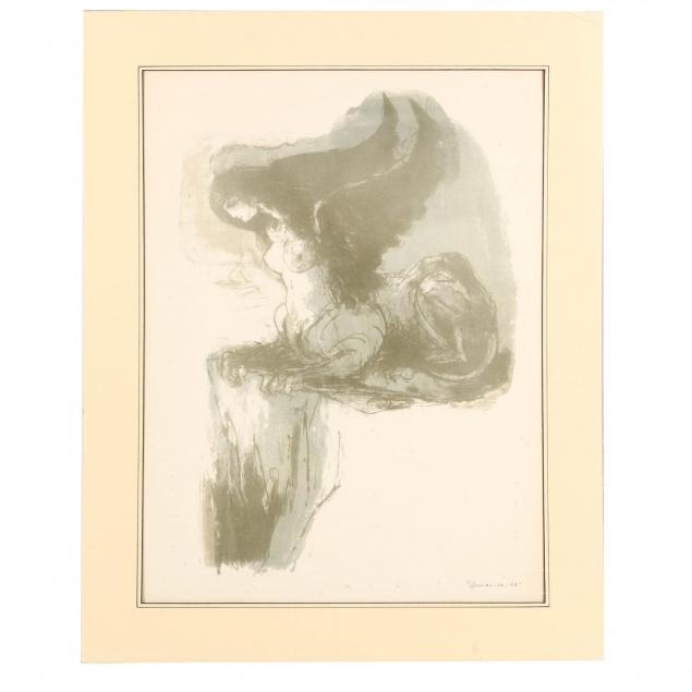 benton-murdoch-spruance-am-1904-1967-i-fabulous-bestiary-the-sphinx-i