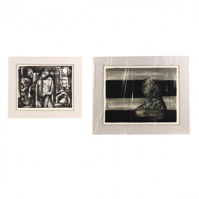 benton-murdoch-spruance-am-1904-1967-two-mythological-lithographs