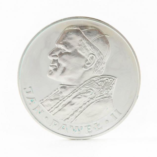 poland-1982-silver-200-zlotych-pope-john-paul-ii-commemorative-coin