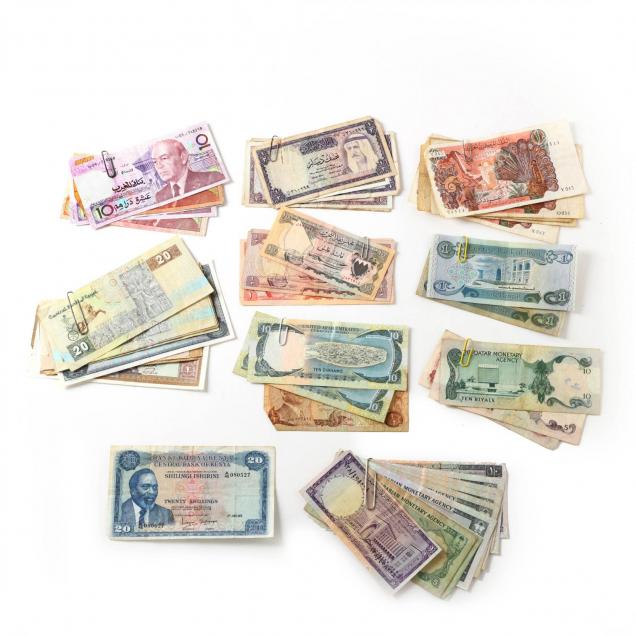 sixty-five-65-middle-eastern-and-african-banknotes