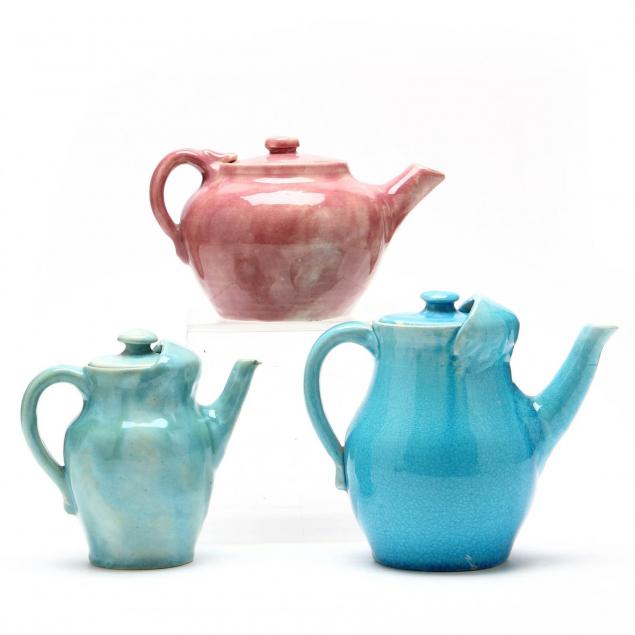 pisgah-forest-pottery-teapots-with-lids