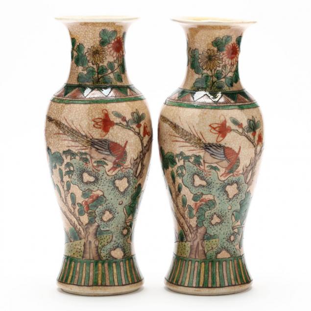 pair-of-famile-verte-baluster-vases