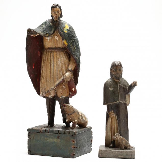 two-antique-statues-of-st-roch