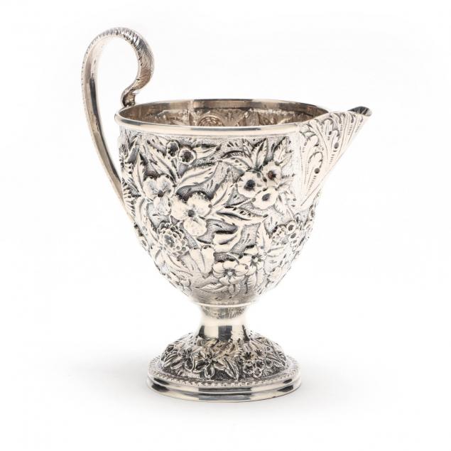 s-kirk-son-repousse-coin-silver-cream-jug