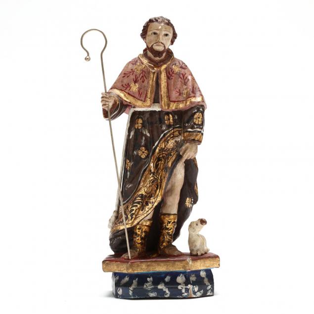 spanish-carving-of-st-roch