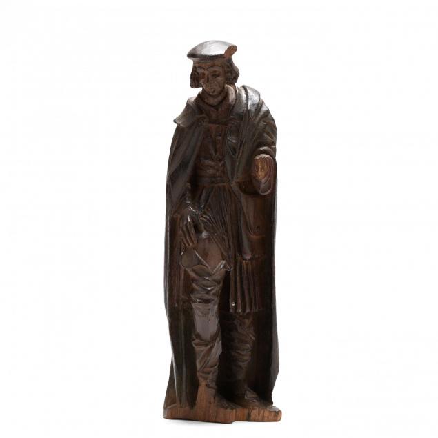 early-carved-oak-statue-of-st-roch