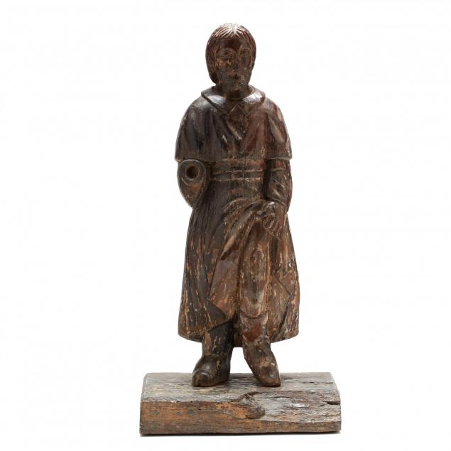 carved-hardwood-statue-of-st-roch