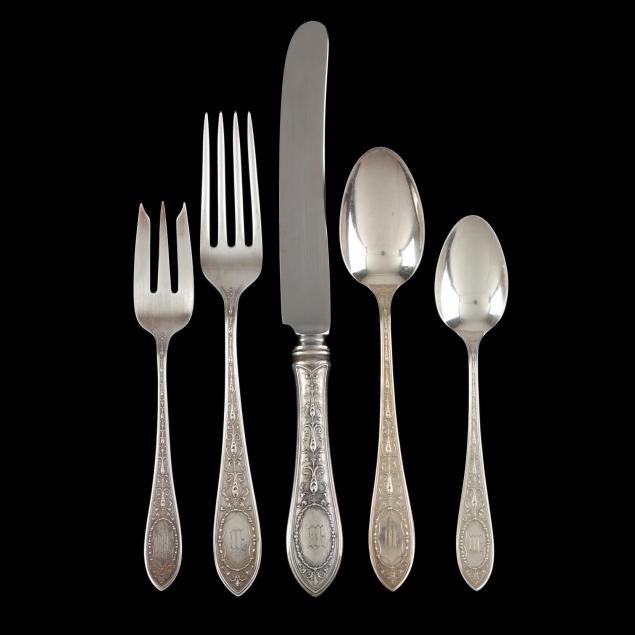 whiting-gorham-adam-sterling-silver-flatware-service