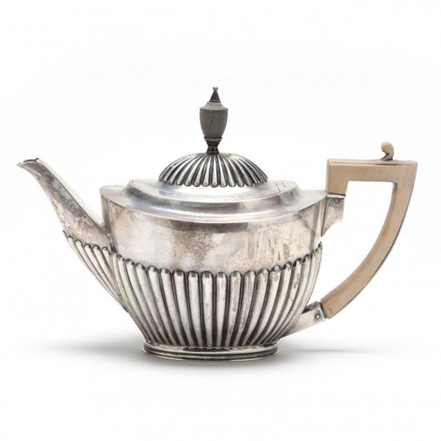 victorian-silver-teapot
