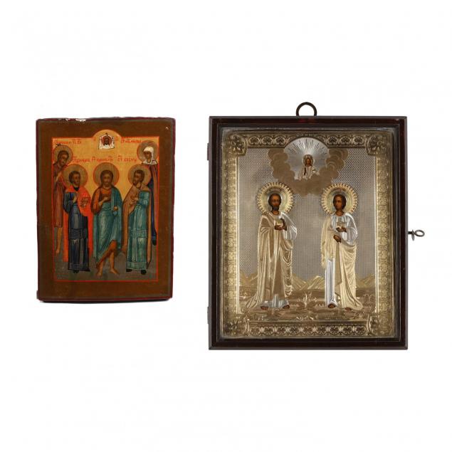 two-russian-icons-of-medical-saints-cosmas-and-damian