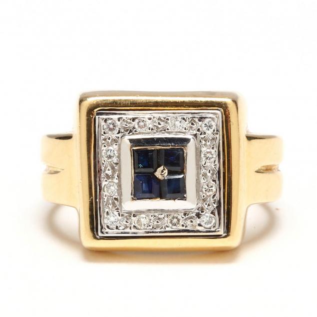 gent-s-18kt-diamond-and-sapphire-ring