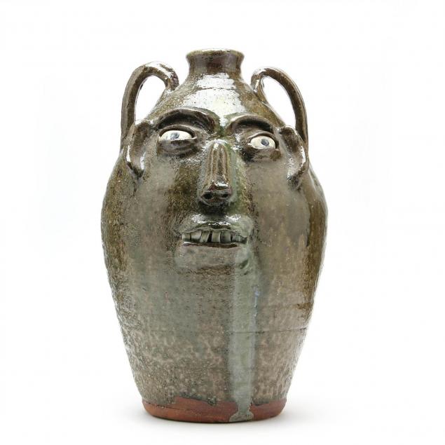 nc-folk-pottery-burlon-craig-face-jug-catawba-county-1914-2002