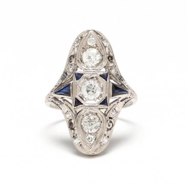 platinum-diamond-and-synthetic-sapphire-ring
