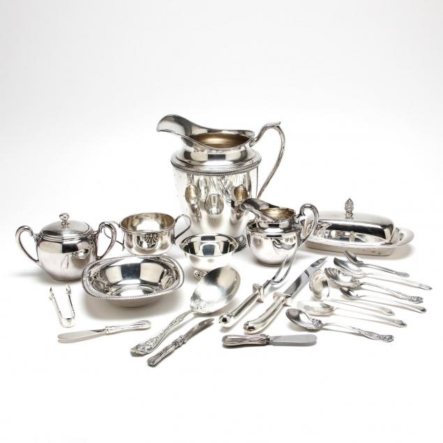 group-of-sterling-silver-silverplate