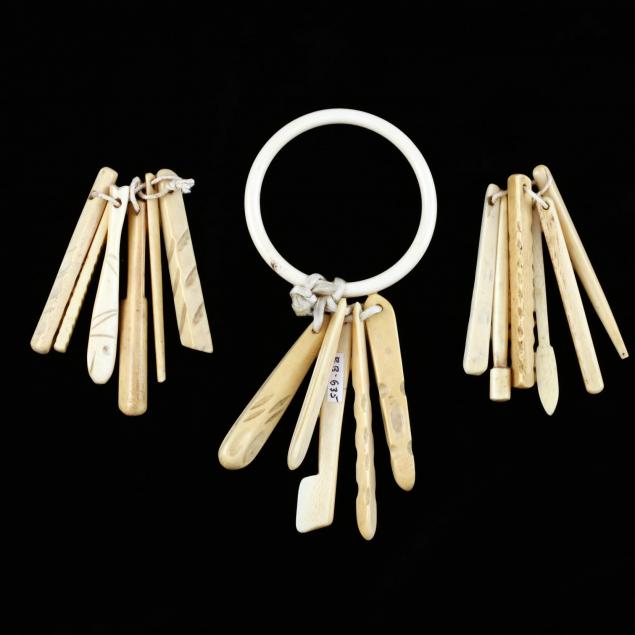 three-groups-of-ivory-teething-sticks