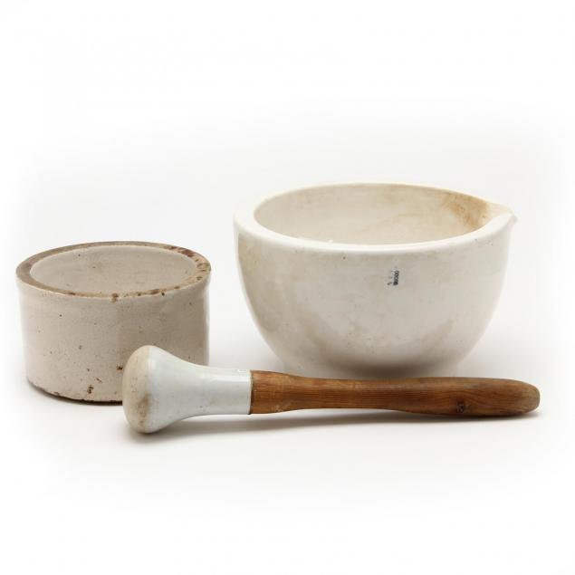 two-vintage-stoneware-mortars-with-pestle