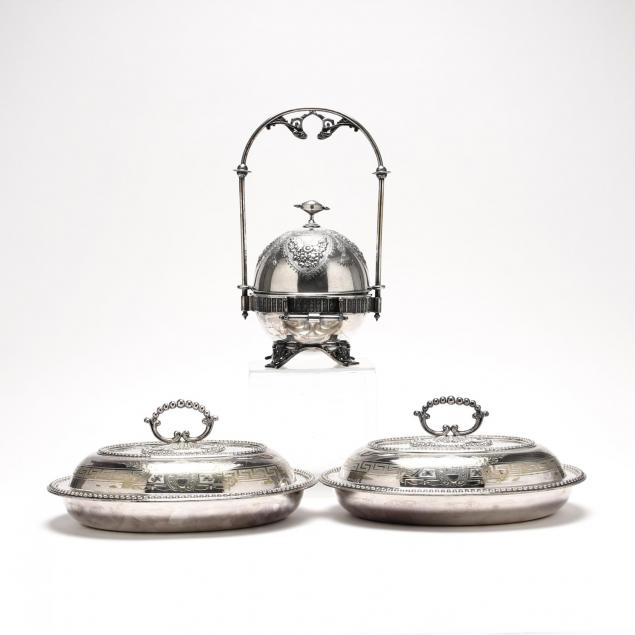 three-19th-century-silverplate-servers