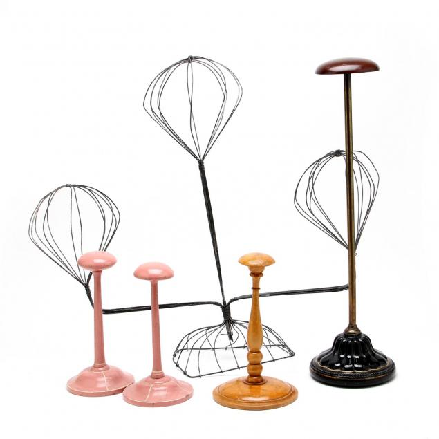 five-vintage-hat-stands