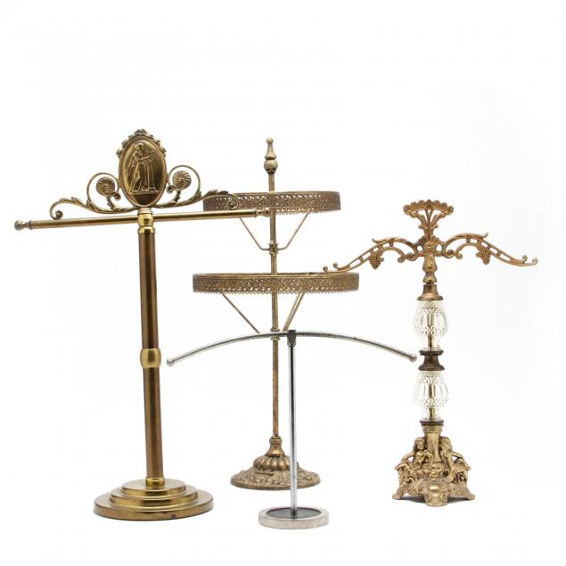 four-vintage-jewelry-stands