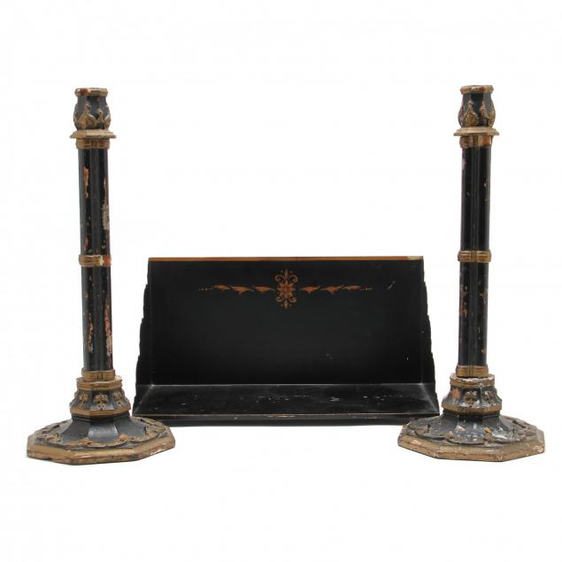 italianate-bookstand-and-candlesticks