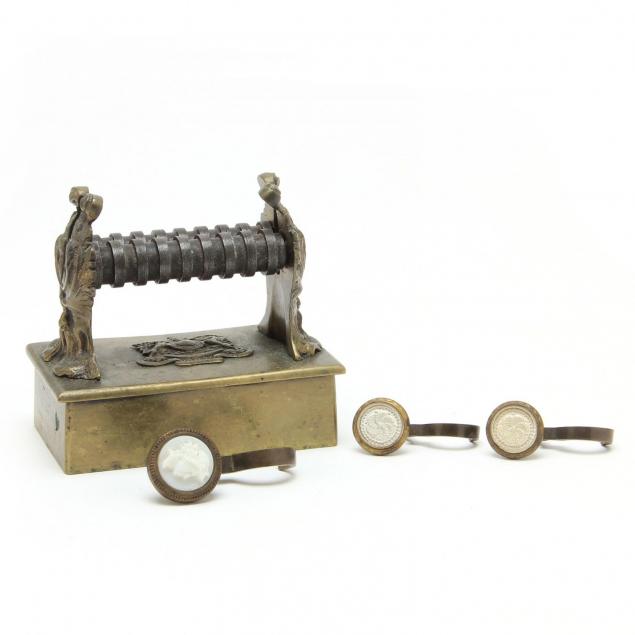 antique-english-grinder-and-picture-hooks