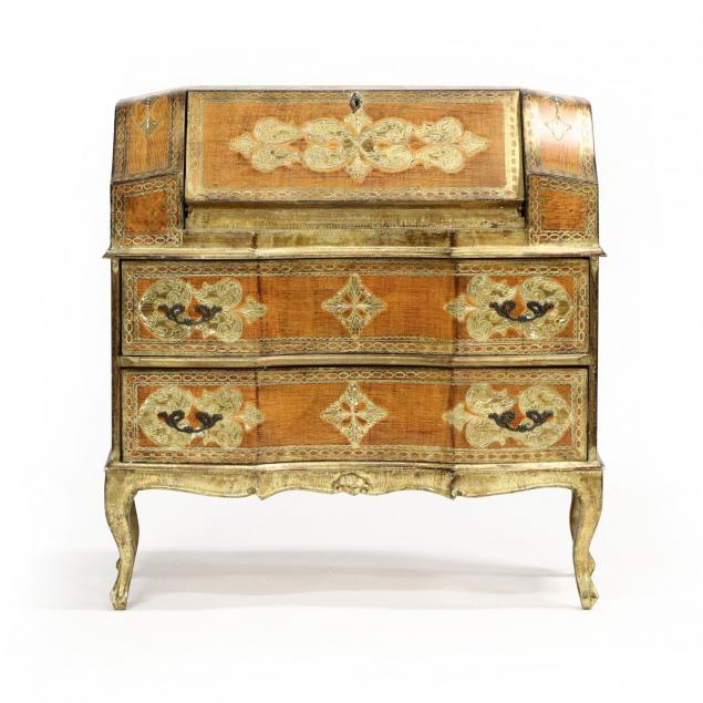 florentine-decorated-secretaire