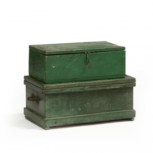 two-vintage-painted-tool-chests