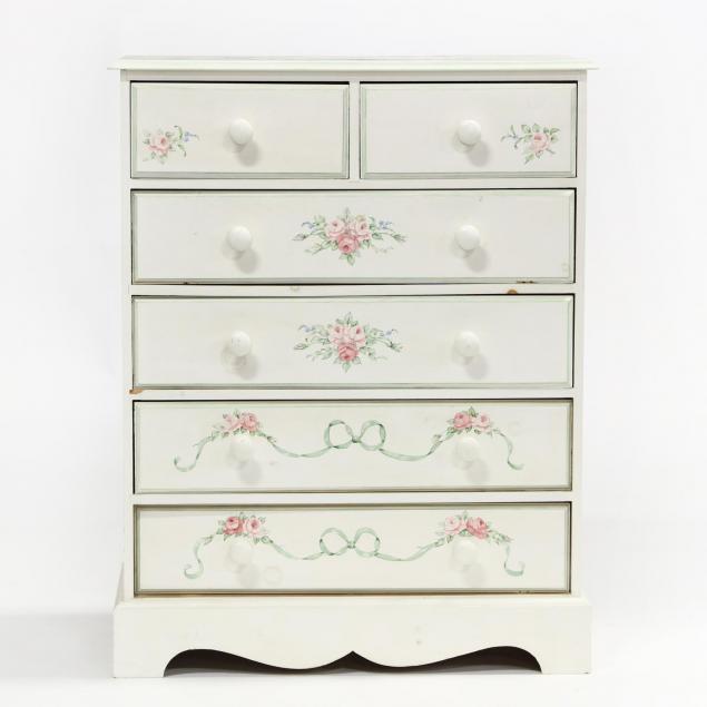 contemporary-paint-decorated-chest-of-drawers
