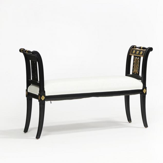 egyptian-revival-style-bench