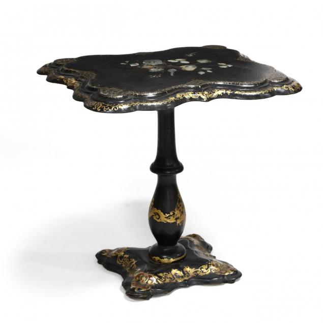 victorian-papier-mache-tea-table