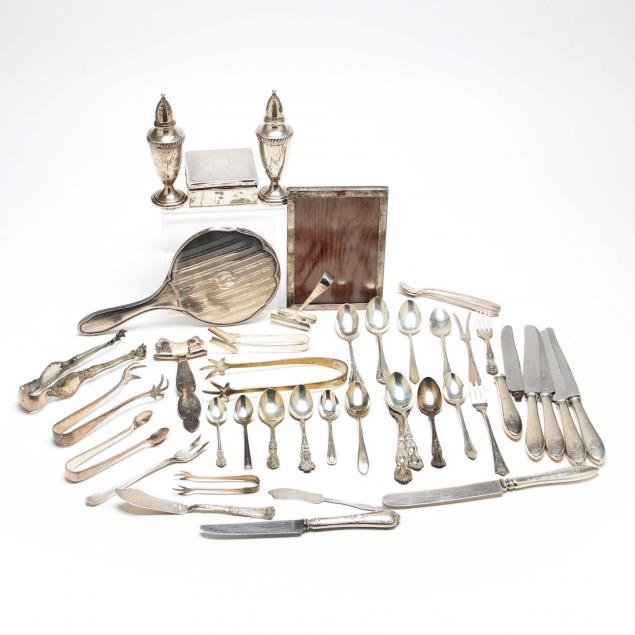 group-of-sterling-silver-silverplate