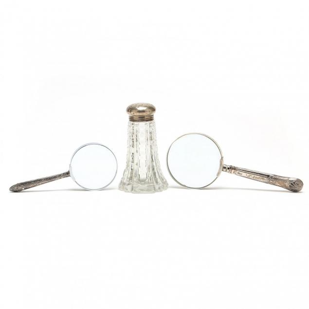 three-english-silver-glass-accessories