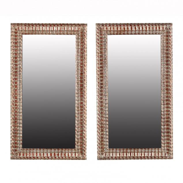 pair-of-contemporary-decorator-wall-mirror