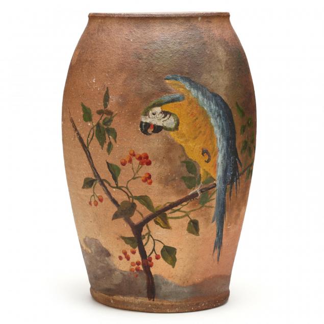 nc-pottery-paint-decorated-vase