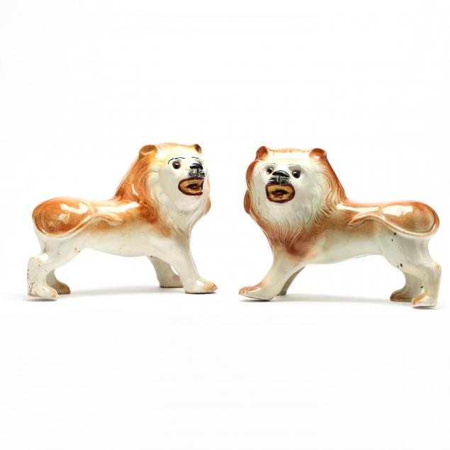 pair-of-staffordshire-lions