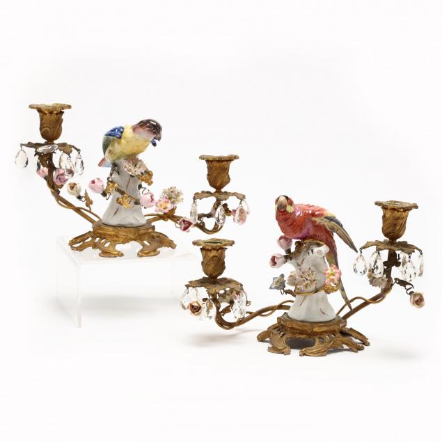 pair-of-antique-continental-porcelain-and-bronze-candelabra