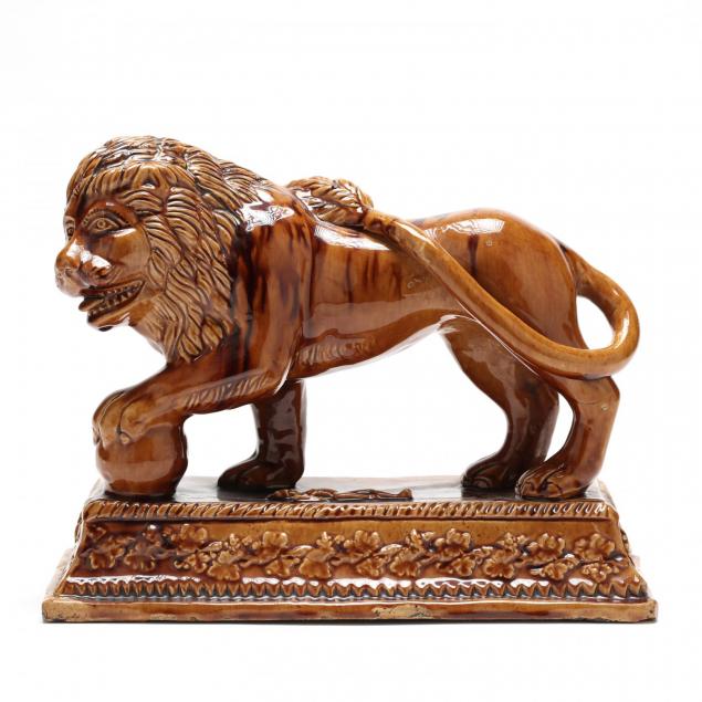antique-staffordshire-lion-commemorating-the-victory-at-waterloo