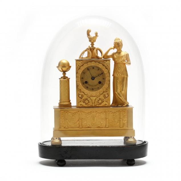 french-dore-bronze-figural-mantel-clock