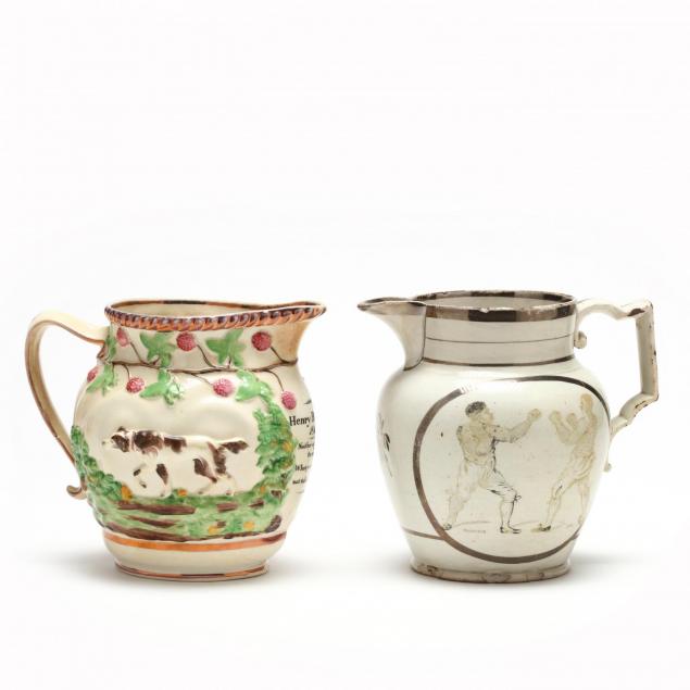 two-rare-lustreware-pitchers