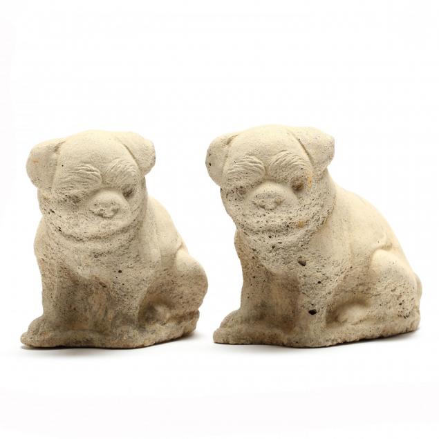 pair-of-diminutive-cast-stone-pugs