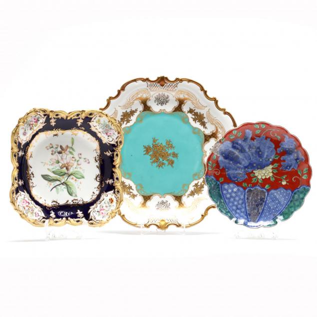 three-antique-porcelain-plates