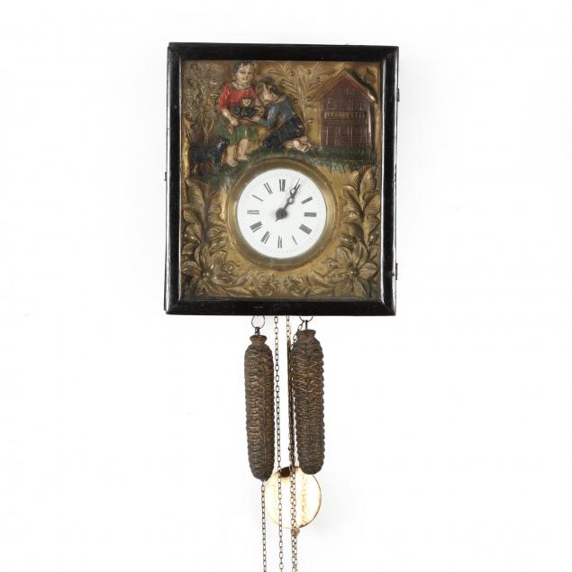 antique-german-picture-clock