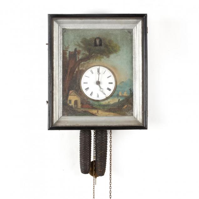 antique-german-picture-cuckoo-clock