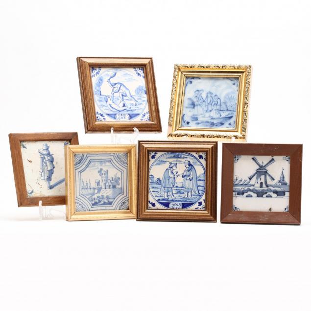 six-antique-framed-delft-tiles