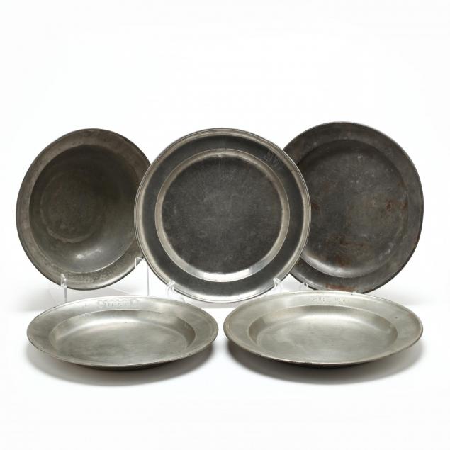 five-antique-pewter-serving-dishes