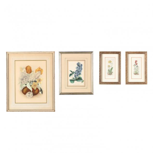 four-hand-colored-floral-prints