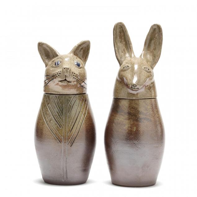 nc-folk-pottery-pamela-owens-two-figural-canisters