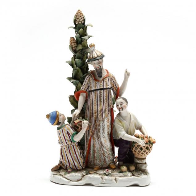 early-capodimonte-orientalist-figural-group