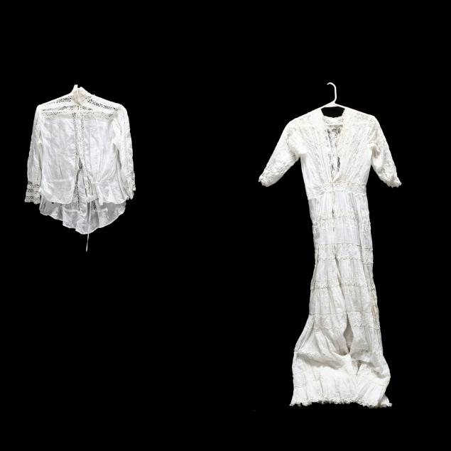 early-20th-century-lace-dress-and-top