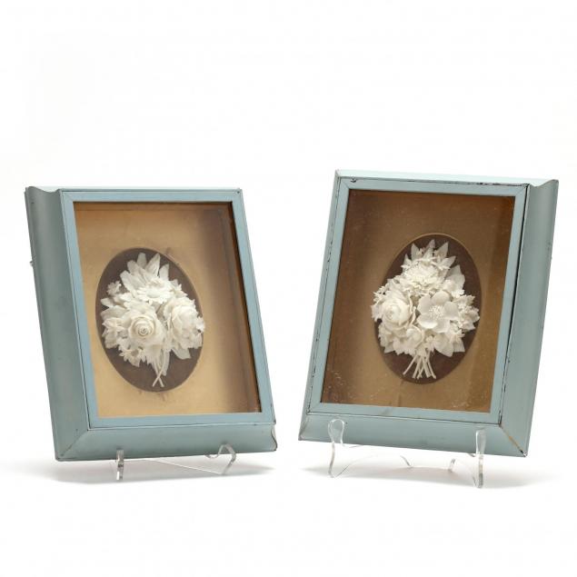 pair-of-framed-porcelain-bouquets